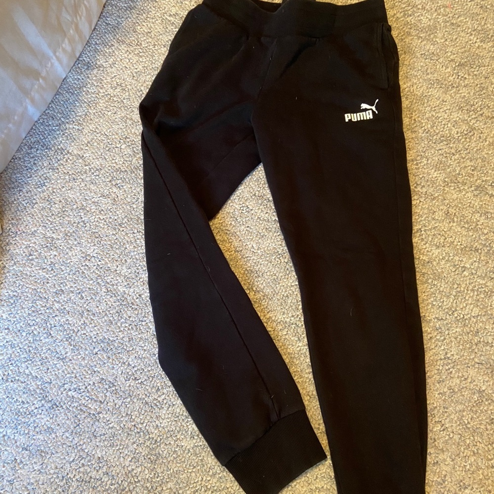 Puma sweatpants.